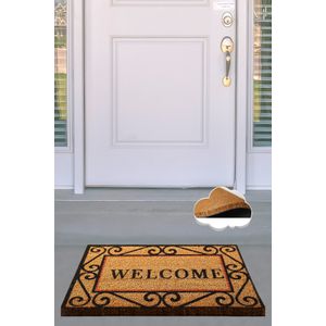 Fold - Beige  Multicolor Coco Doormat