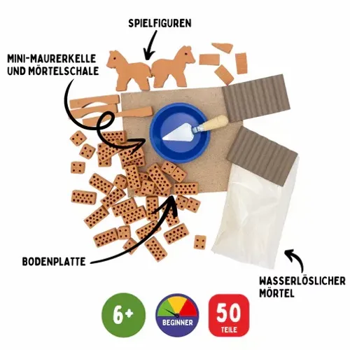 Teifoc Kreativni set Graditelj Mala konjska štala  slika 3