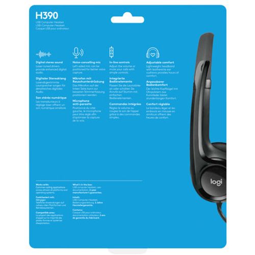 Slušalice Logitech H390, USB, 981-000406 slika 3