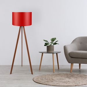 AYD-1573 Crvena i smeđa podna lampa