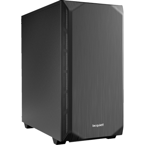 be quiet! BG034 PURE BASE 500 Black, MB compatibility: ATX / M-ATX / Mini-ITX, Two pre-installed be quiet! Pure Wings 2 140mm fans, Ready for water cooling radiators up to 360mm slika 1
