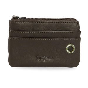 Pepe Jeans kožni novčanik 11 cm Badge 7370332, braon