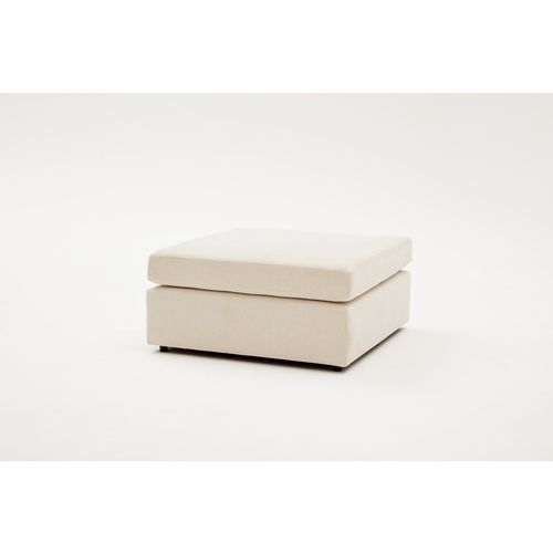 Mottona Pouffe - Cream Cream Pouffe slika 2