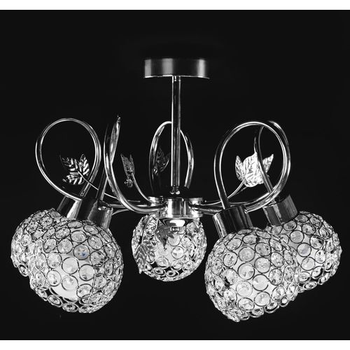 TOOLIGHT Kristalna svjetiljka luster s metalnim listovima APP636-5C slika 10