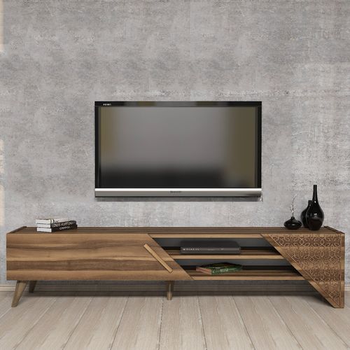 Beril 2 - Walnut Walnut TV Unit slika 3