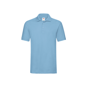 Fruit Of The Loom Polo majica kratkih rukava 180g - Svijetlo plava XXL