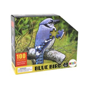 Puzzle plava ptica 100 elemenata