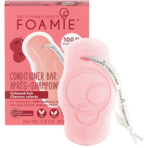 FOAMIE čvrsti regenerator za farbanu kosu malina 80g slika 1