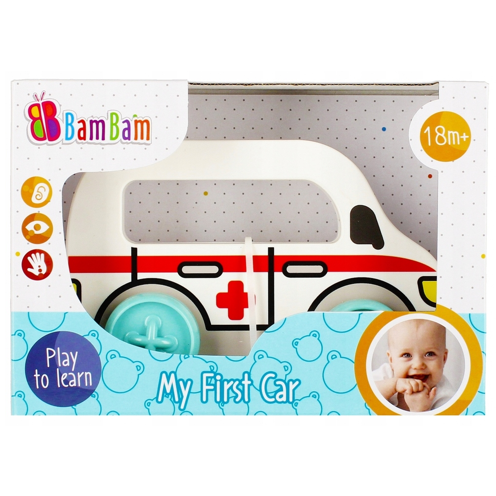 BamBam Didaktička igračka My First Car 481799 slika 3