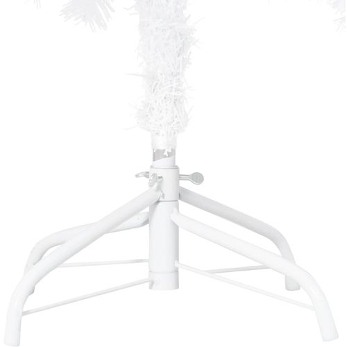 Umjetno božićno drvce s gustim granama bijelo 240 cm PVC slika 22
