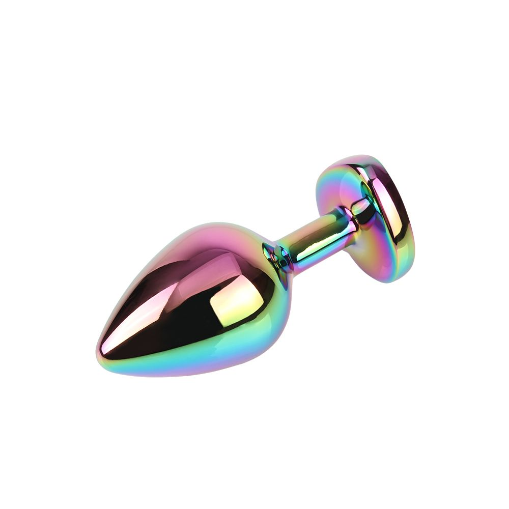 Butt Plug Rainbowe Heart M slika 3