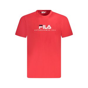 FILA MEN'S SHORT SLEEVE T-SHIRT RED