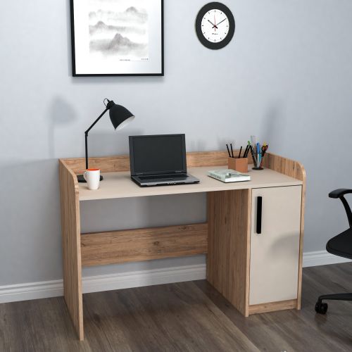 Luses Atlantic PineBeige Study Desk slika 2