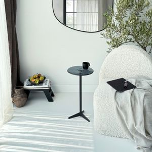 Solis 25 - Black, Fume Black
Fume Side Table