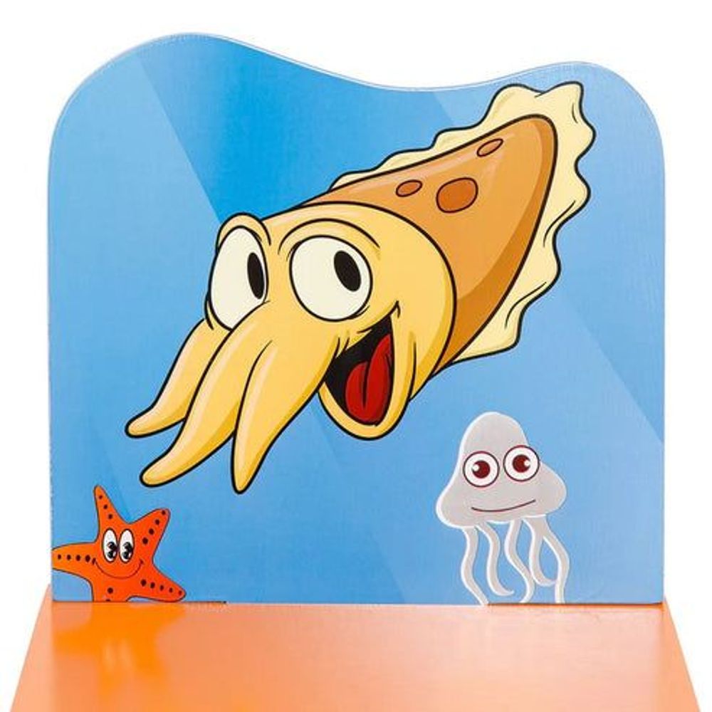 Kinder Home Dječiji drveni sto sa dvije stolice Sea Adventure slika 7