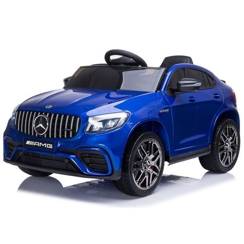 Licencirani auto na akumulator Mercedes QLS-5688 4x4 - plavi/lakirani slika 3