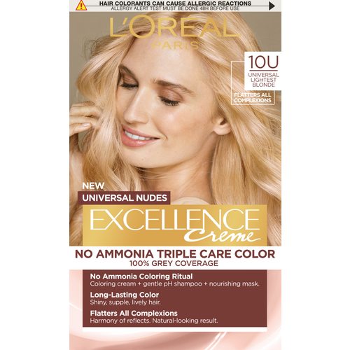 L'Oreal Paris Excellence Creme Farba za kosu 10U Universal Lightest Blonde slika 1