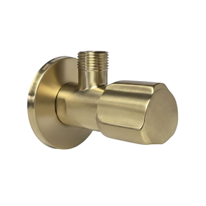 Kutni ventil 1/2" x 3/8" Brush Gold