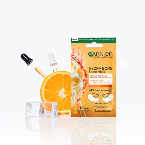 Garnier Skin Naturals Eye Tissue maska za područje oko očiju protiv tamnih krugova 6g slika 3