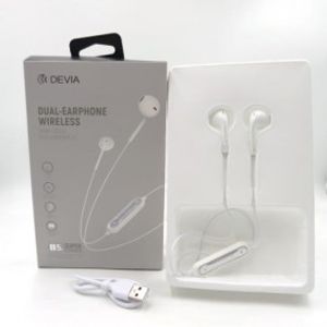 Slušalice Smart Series Wireless dual Devia bela