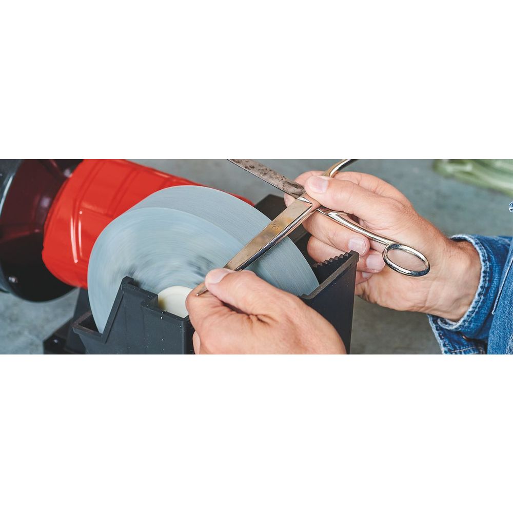 Einhell Pribor za stone brusilice, brusni disk 200x20x40mm sa dva dodatna adaptera na 25mm, 20mm, G80 slika 2