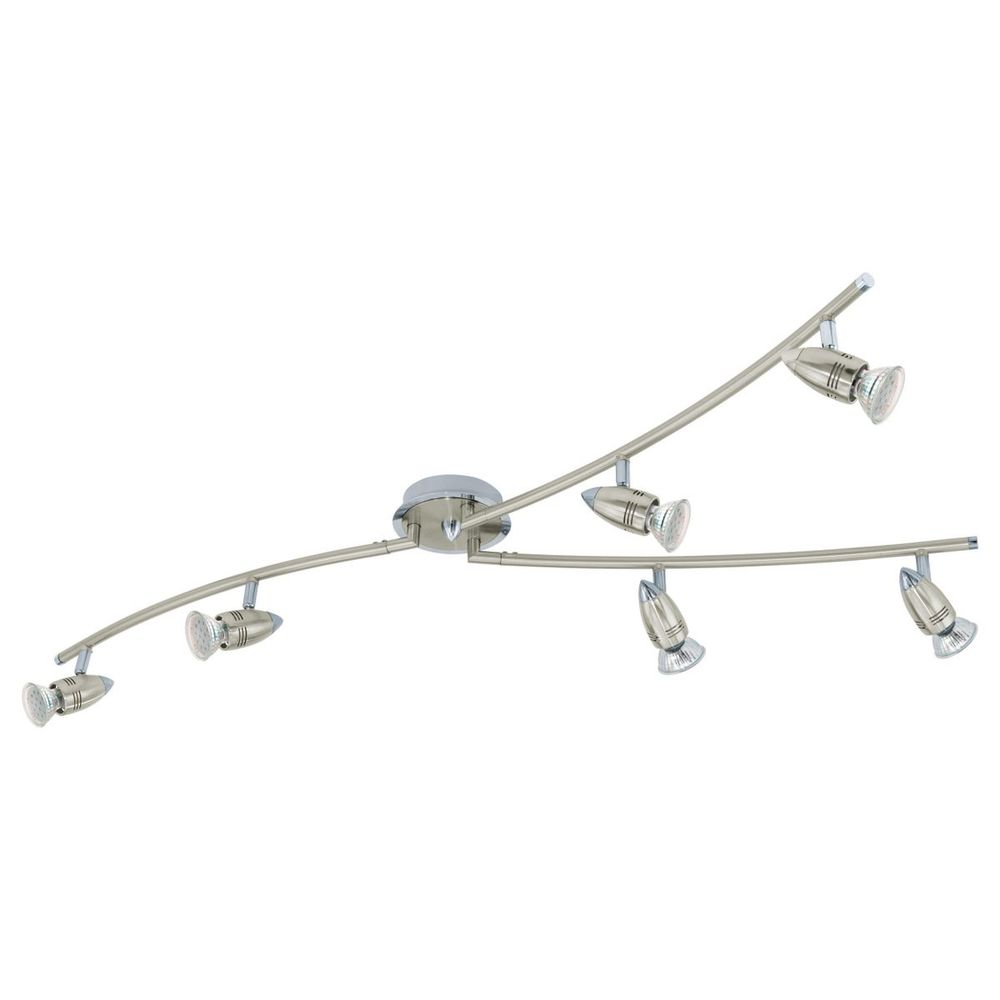 Eglo Magnum LED Reflektor 6 - GU10 6x3W, 6x240lm, Nikl-Mat/Krom slika 1