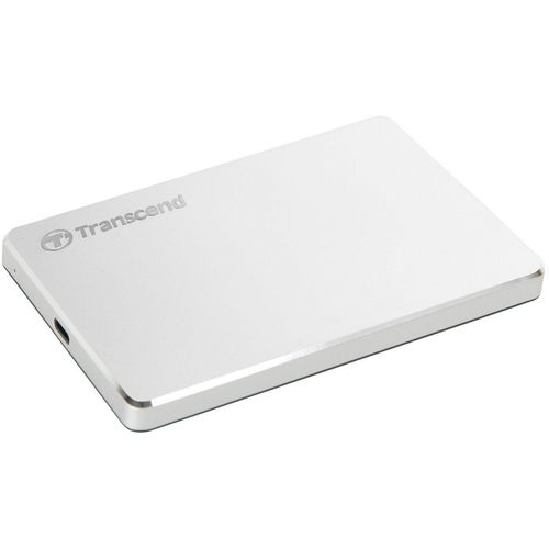 Transcend TS2TSJ25C3S External HDD 2 TB Slim form factor, M3S, USB 3.1, 2.5, Anti-shock system, Backup software, 185g, Iron gray (Slim) slika 2