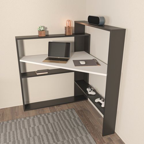 Kelly - Black, White Black
White Study Desk slika 2