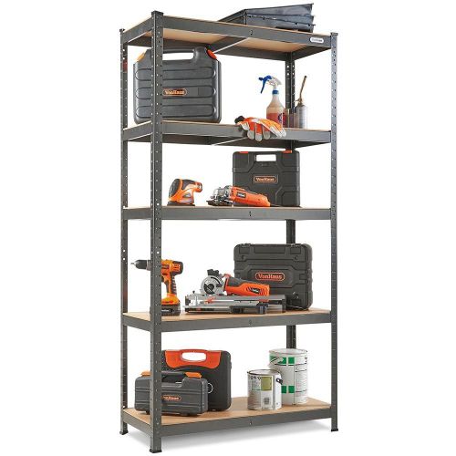 VonHaus 1.8m 5 shelf rack HAMMERITE slika 5