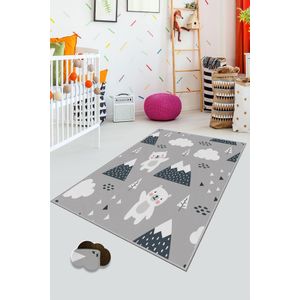 Tanka dječja staza sa digitalnim printom Polarni medvjed (100 x 200 cm) HMNT233