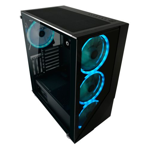 TOWER LC Power Gaming 803B-ON Shaded_X 2xUSB3.0/1x USB2.0 4xARGB fan 140mm slika 1