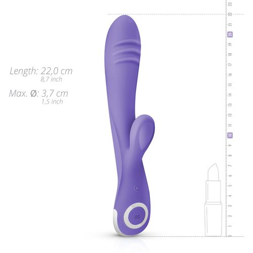 Rabbit vibrator Fane, ljubičasti slika 8