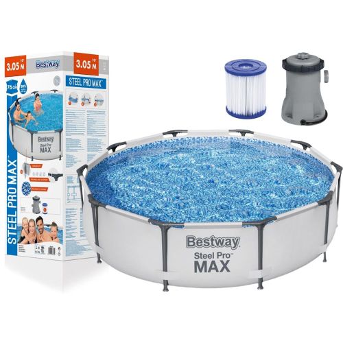 Bazen Bestway Steel Pro Max 305*76 cm s pumpom slika 1