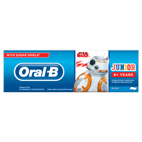 Oral-B zubna pasta Junior Star Wars 6+g.75ml slika 2