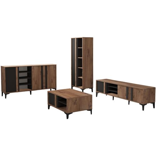 Laçin Atlantic
Anthracite Living Room Furniture Set slika 10