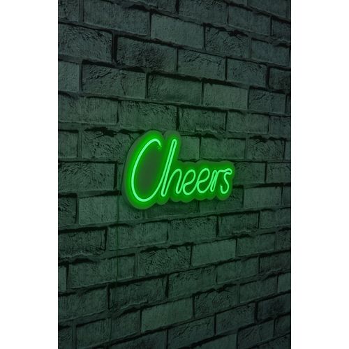 Wallity Ukrasna plastična LED rasvjeta, Cheers - Green slika 11