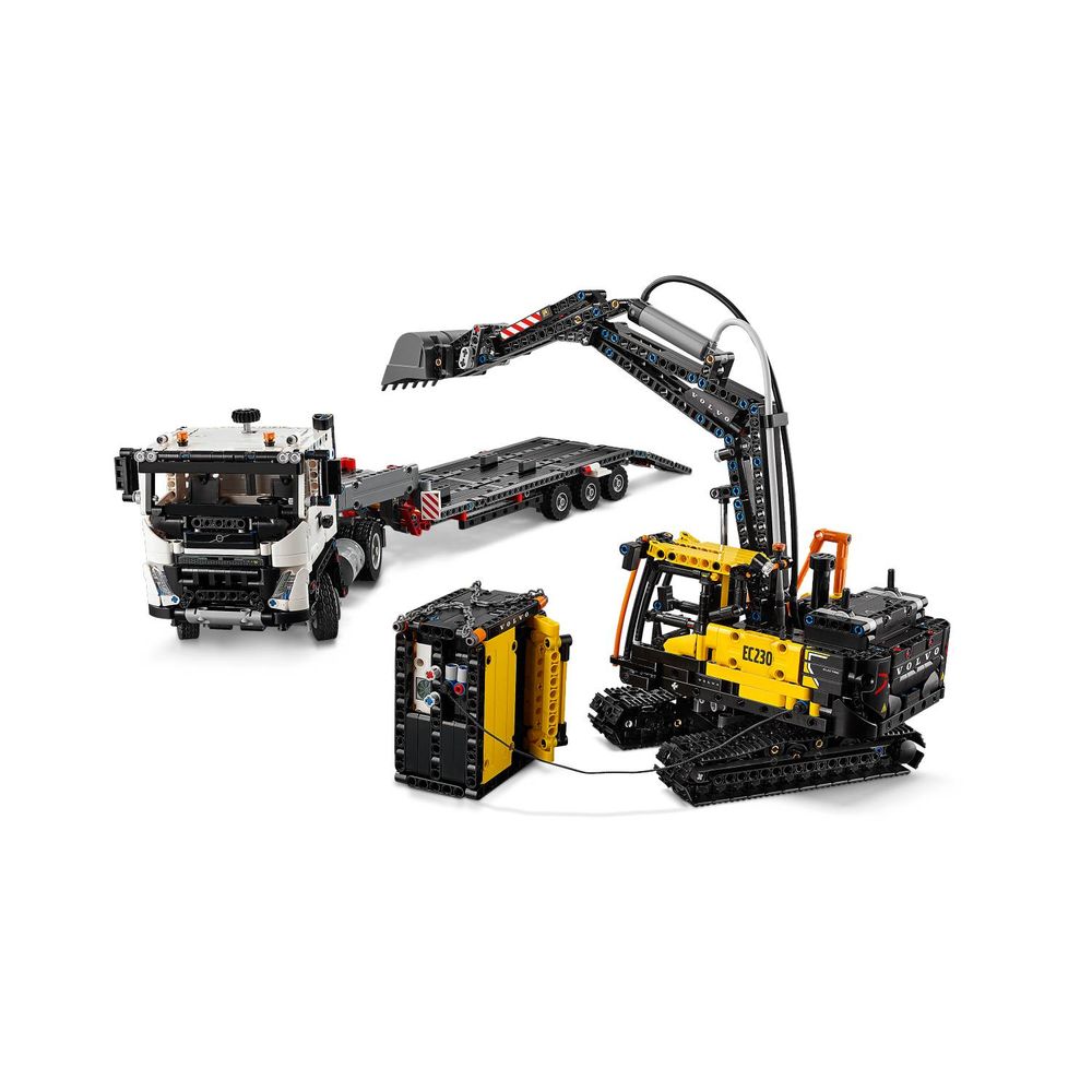 LEGO 42175 Volvo FMX kamion sa elektr. bagerom EC230 slika 7