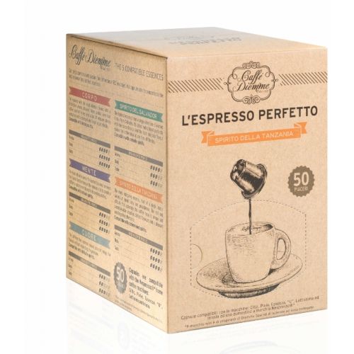 Caffe Diemme kapsule SPIRITO DELLA TANZANIA 280g 50 kapsula slika 1