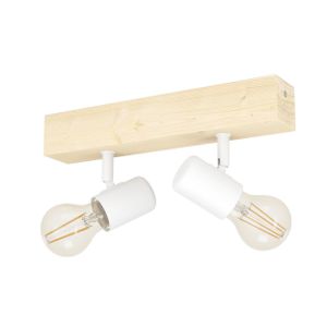 Eglo reflektor townshend 3 e27 2x60w smeđe, bijelo š:50mm