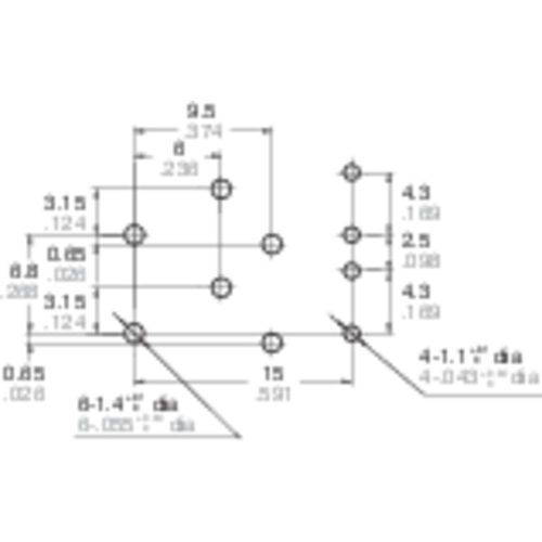 Panasonic ACT512 automobilski relej 12 V/DC 20 A 2 prebacivanje slika 2