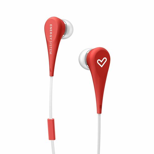 ENERGY SISTEM Style 1+ Red slušalice sa mikrofonom crvene slika 5