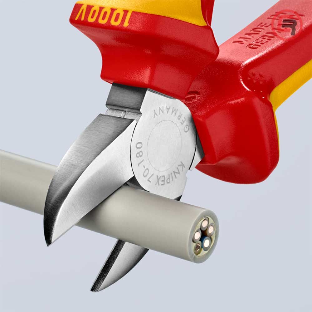 Knipex Kliješta Bočna Sječa – Sječice 180mm 1000V – 70 06 180 slika 4
