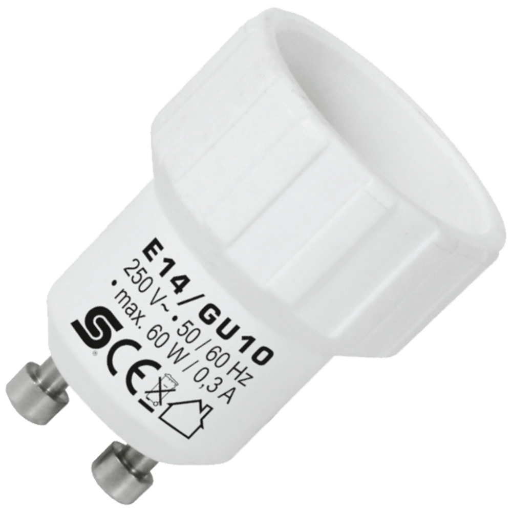home Adapter za sijalično grlo GU10 na E14 - E14/GU10 slika 1