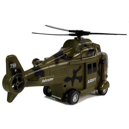 Vojni spasilački helikopter s efektima slika 2
