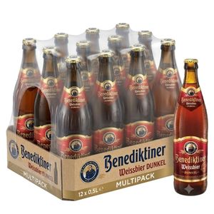 Benedektiner Weissbier Dunkel pivo flaša 5,4% 500ml x 12 kom  XXL 