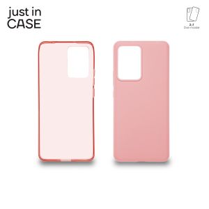 Xiaomi 13 Lite 2u1 Extra case MIX paket maski za telefon PINK 