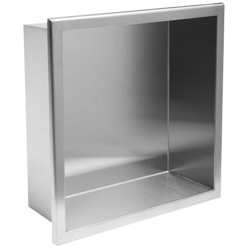 bathroom shelf 30x30 steel brush slika 4