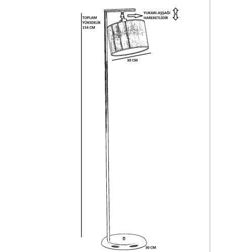 Stona Lampa Smart 8734-6 Gold u Boji Senfa slika 3