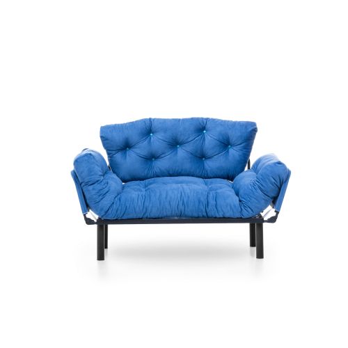 Atelier Del Sofa Nitta - Plavi dvosed na razvlačenje slika 9