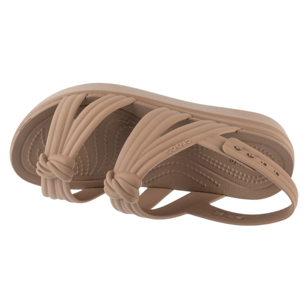 Crocs brooklyn knot low wedge sandal 212864-2q9 slika 3